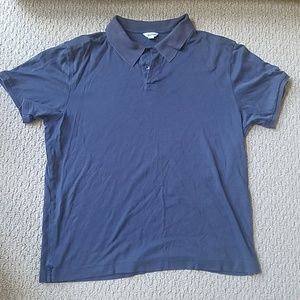 Calvin Klein Metal Gray Cotton Polo